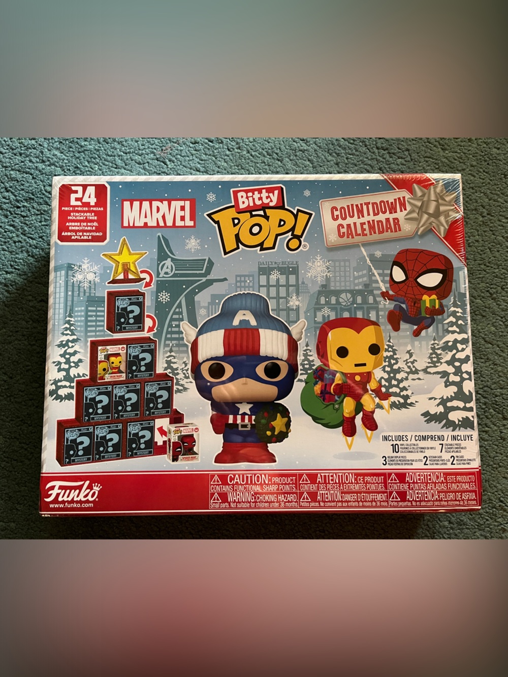 Funko Marvel Bitty Pop! Countdown Calendar